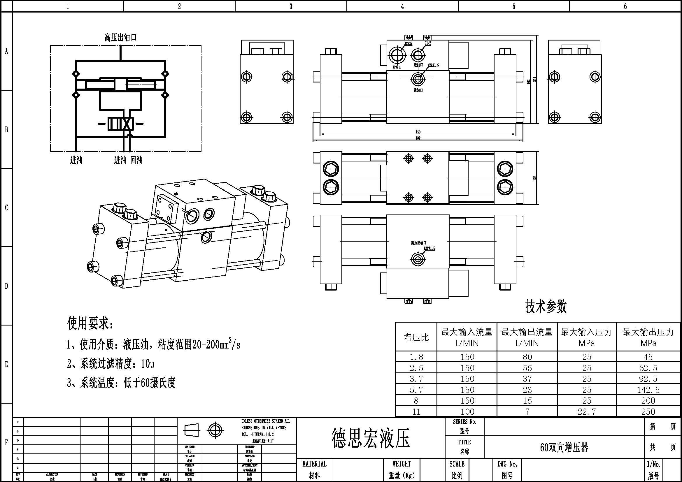 液壓增壓閥，液壓增壓器